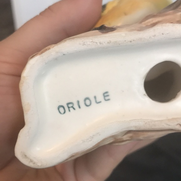 Vintage Bird Figurines (Set of 3) Robin, Orioles, and Parrot - Picture 7 of 9